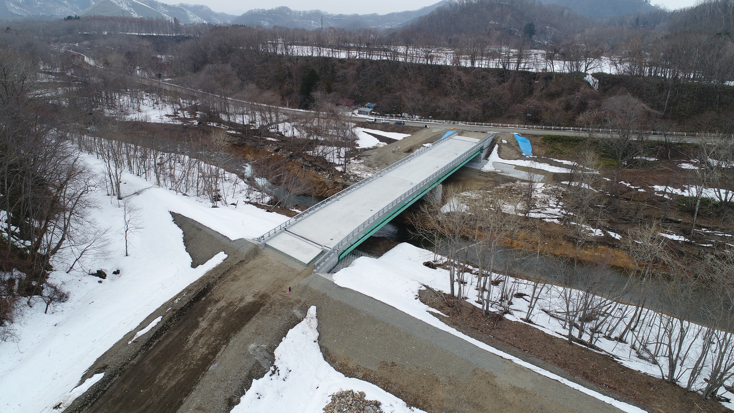 音調津陣屋線 総B38改良工事(陣屋大橋上部工外) 萩原建設工業株式会社